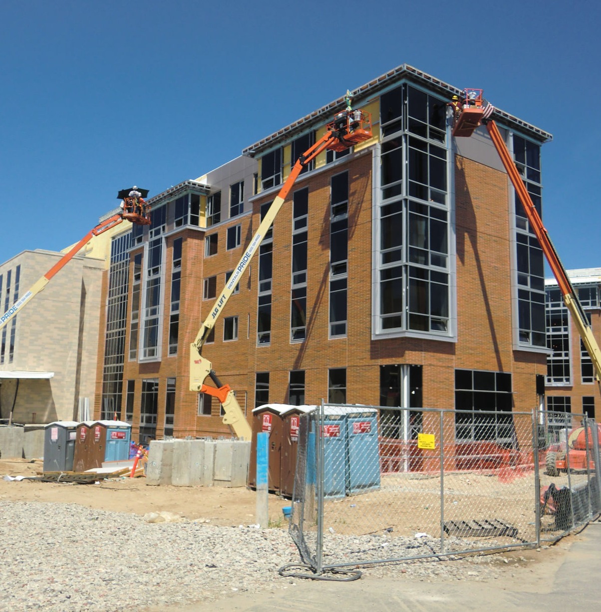 Building construction project