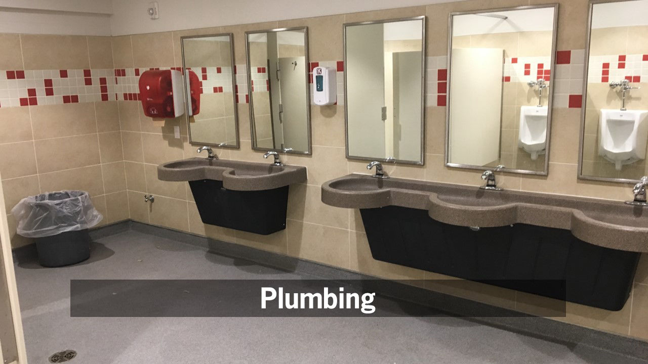 Plumbing fixtures and washroom systems